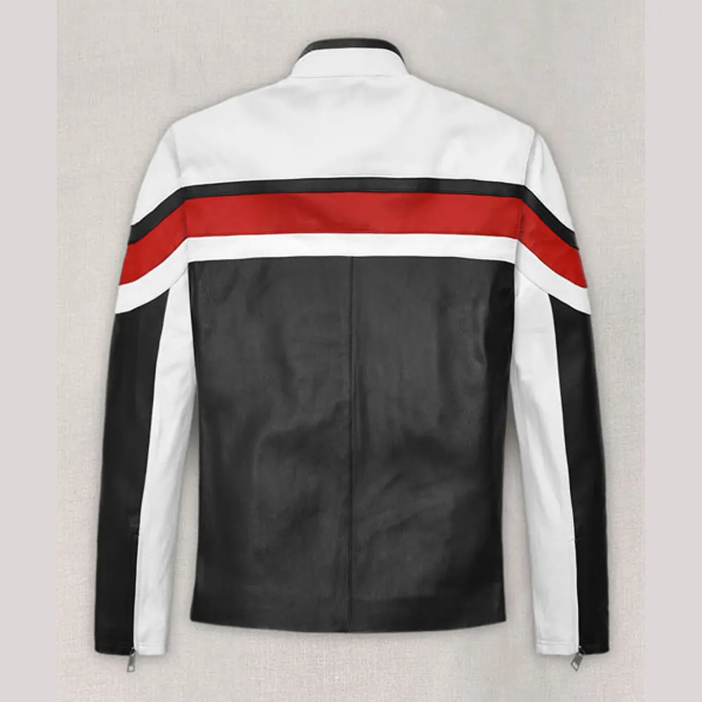 Motorcycle Clothing Ride Leather Jacket for Men Stand Stylish Durable Design Waterproof Breathable Casual Wear low moq