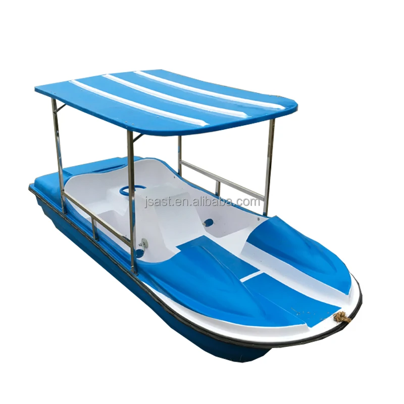 Pedal Foot Boat Simple Use Electric Fiberglass Color Customized Rc Jet