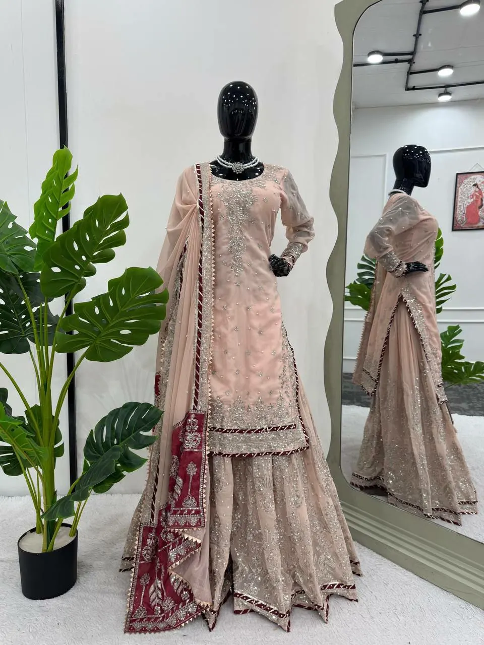 Top Branded Multi Coding& Sequence Work Wholesale Traditional Salwar Suit for Women in Surat Online Shopping