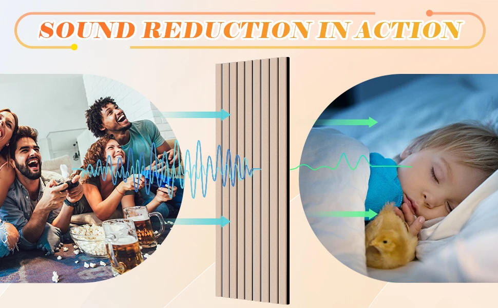 Large Self-Adhesive Modern Fireproof Eco-friendly Acoustic Pet Panels Camel Colour Polyester Fiber Acoustic Wall Panel Home Pet factory