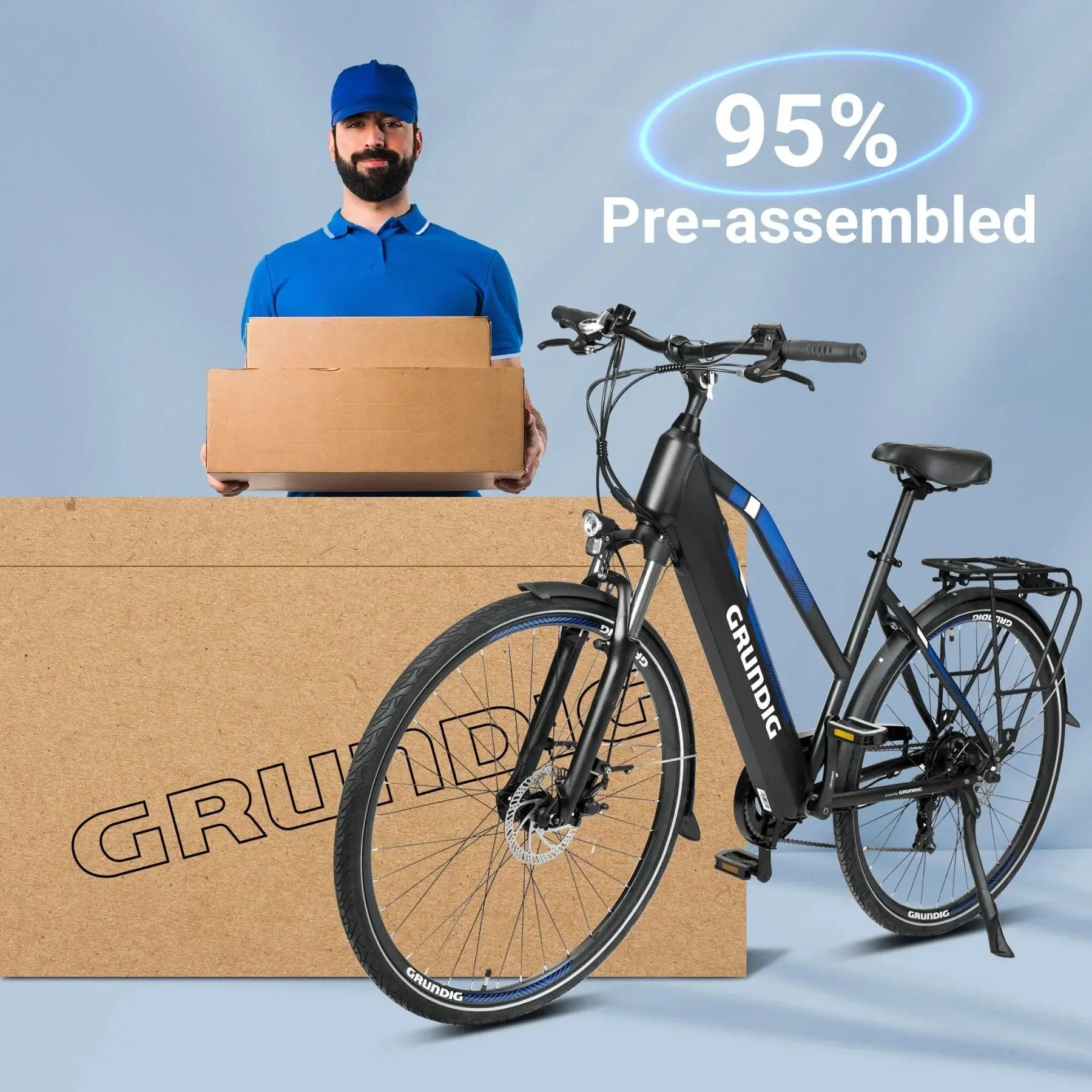 ETB2800 E-bike 20” 250W 36V 14.7AH 110km maximum range
