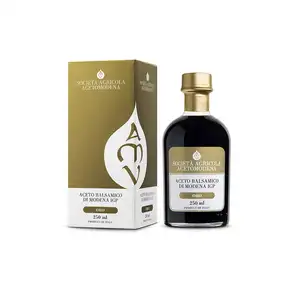 12 Bottles Per Box 250 ml Gold PGI Balsamic Vinegar of Modena Liquid Form