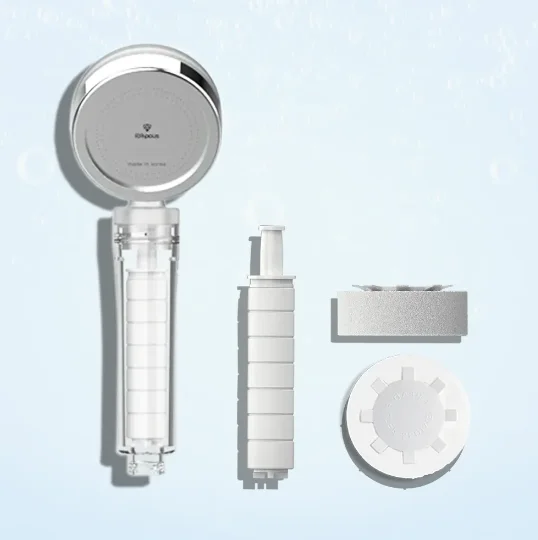 IONPOLIS Dual Filter Shower Head : Refresh Your Shower with Pure, Filtered Water
