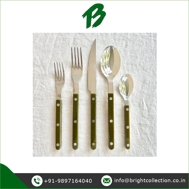 Spoon Fork and Knife Set Flatware Cutlery Set Superb Quality Resin Handle Cutlery Set Available at Affordable Market Price