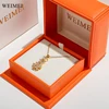 Orange necklace box