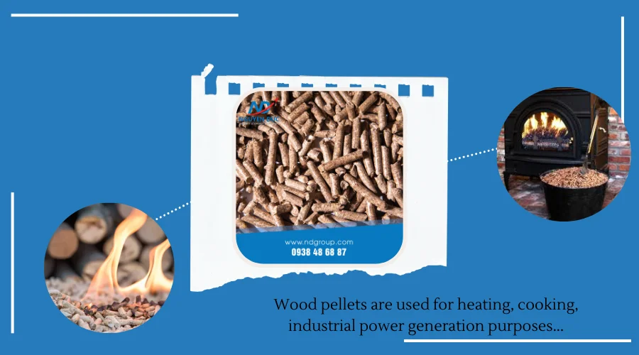 Vietnam Origin Wood Pellets Biomass Pellets Long Burning Time Good