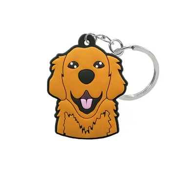 Custom Wholesale Personalized 2d 3d Key Holder Shaped Key Chains Soft ...
