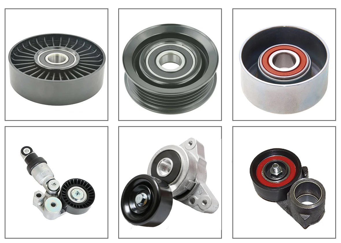 Yiwu Tmk High Quality Auto Timing Belt Tensioner Bearing Idler Pulley