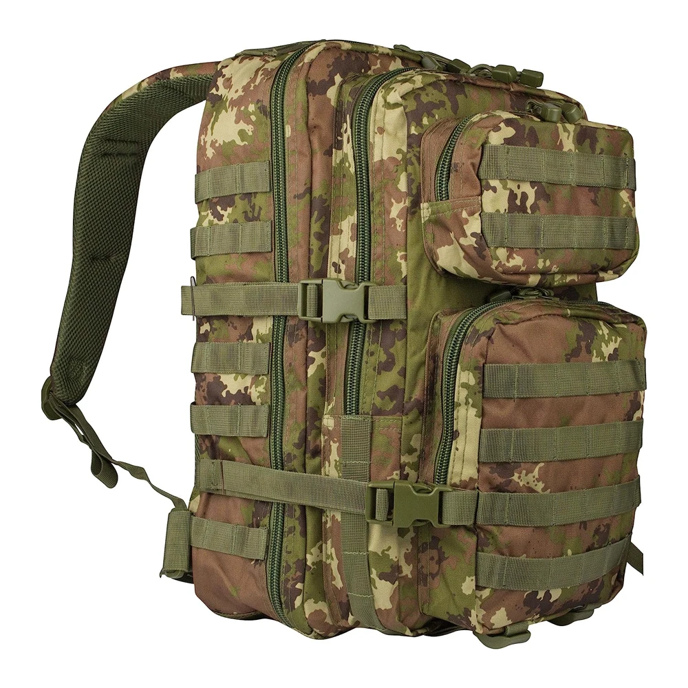 High Quality Tactical Molle Backpack In Green Camouflage With Many ...