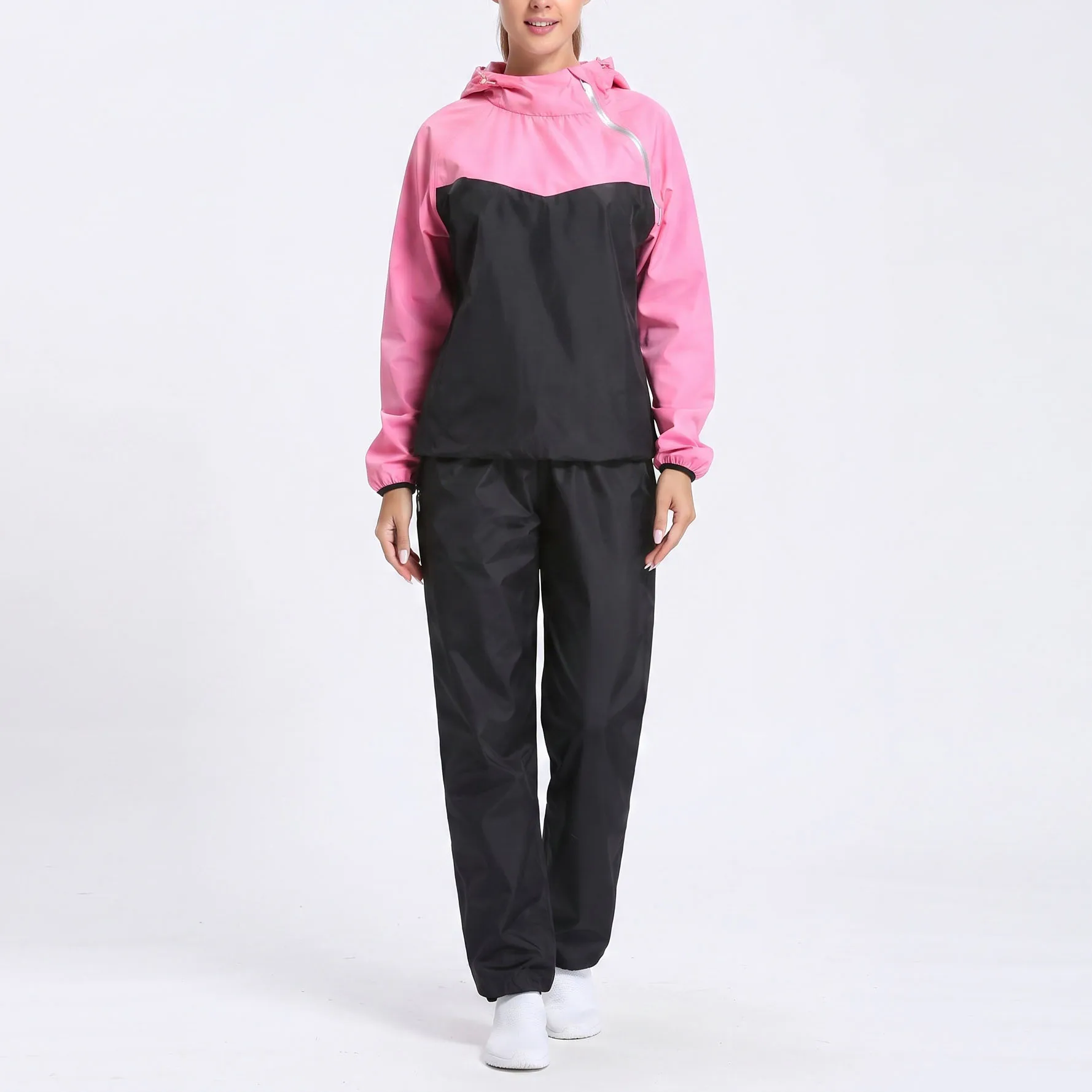 Premium Quality Top Selling Unisex Women Sauna Suit Weight Loss Sports Workout Gym Home Use Polyester/Nylon Elastic Waist Color