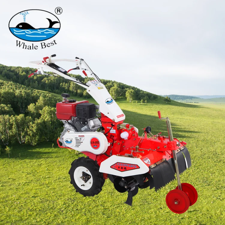 Ditching And Soil Hand Walking Tiller Cultivator - Buy Power With Grass ...