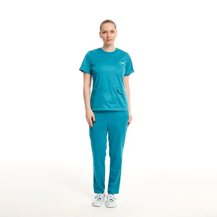 Crubs Nursing Jogger Nurse Hospital Uniform Woman Top Scrub Suit Scrubs Uniforms Sets Fashionable