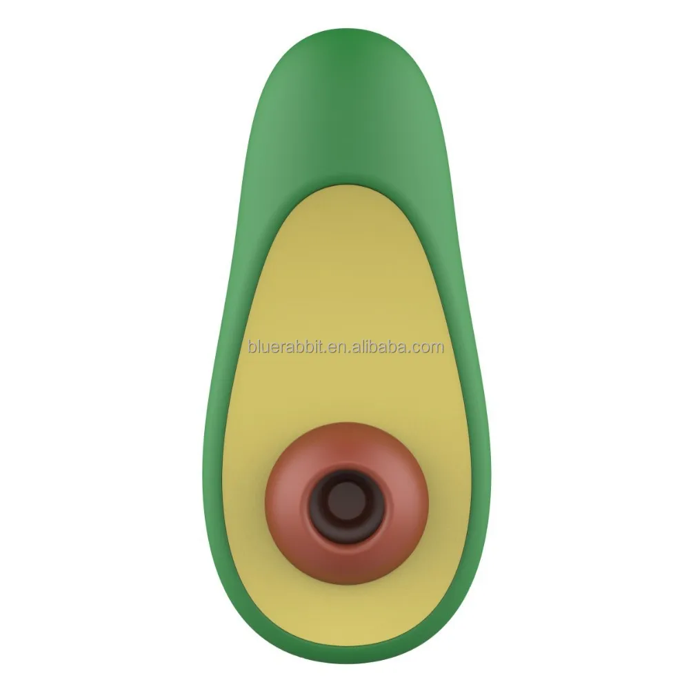 Avocado Suction Vibrator Wholesale Hot Selling Cute Design Discreet  Clitoral Massager Avo Palm Vibrator