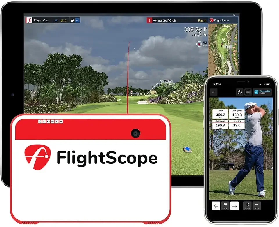 原装新flightscope Mevo + 高尔夫模拟器发射监视器，保修- Buy 原装新