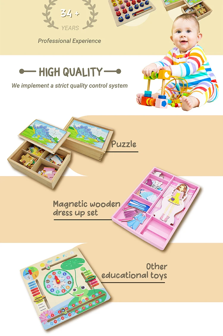 Wooden Clocks For Busy Boards Buy Wooden Toy Board toy Calendar