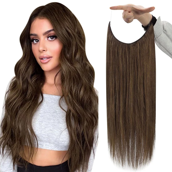 Fash Shipping Wholesale Ombre Brown &high Light Straight Virgin