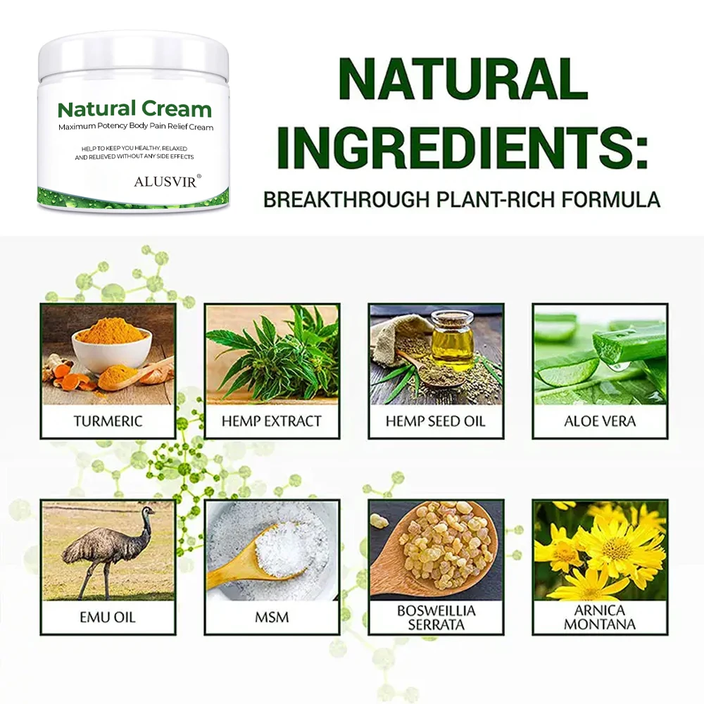 Natural Body Cream Customize Relief Cream
