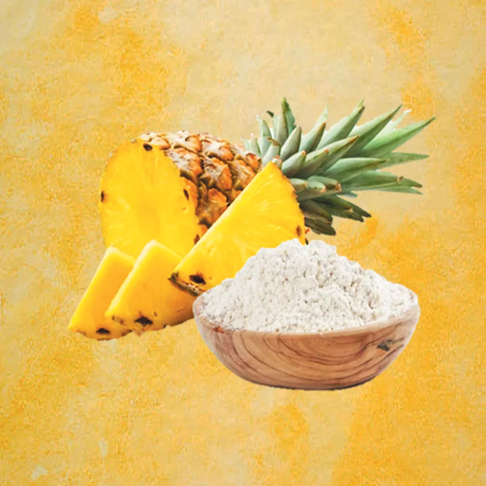 High Fiber Pineapple dietary fiber Powder made from real pineapples