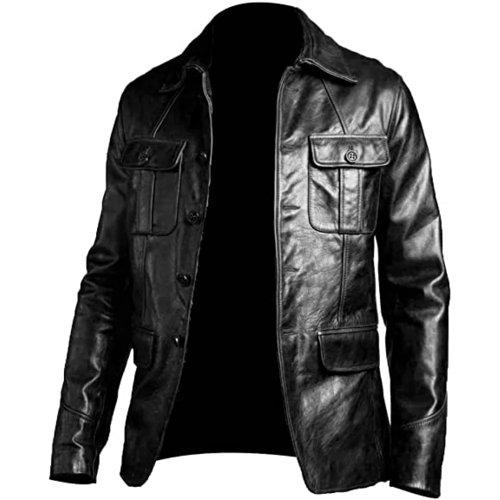 Custom Real Leather Jacket Leather Jackets Factory Price Jacket