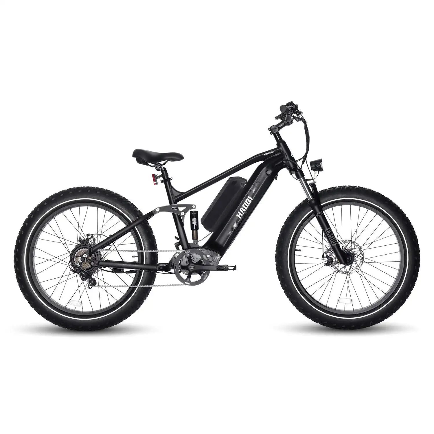 HAOQI Cheetah Full Suspension Electric Bike (UL Certified)