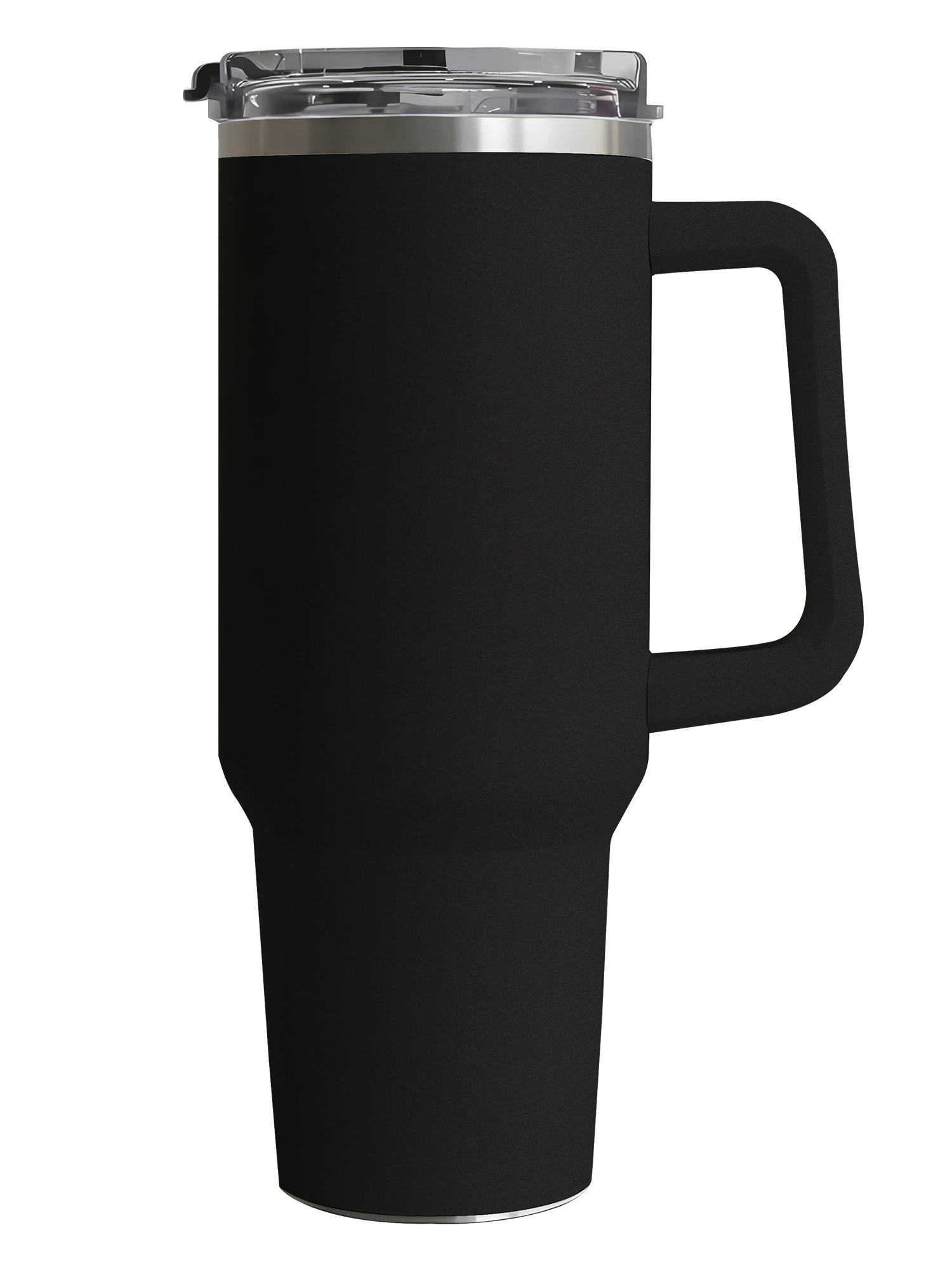 Customised 40oz Tumbler With Handle Laser Engraved Steel Cup_voghion.com
