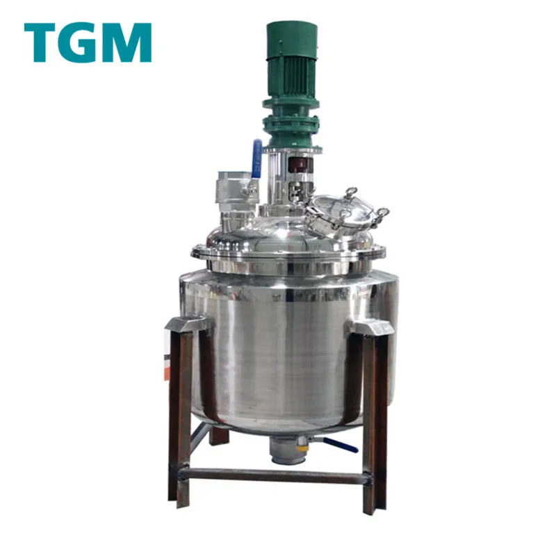 PU/PE/PVE/PVA Compatible Heating Cooling Equipments Chemical Production Reactor