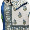 White, Blue & Green