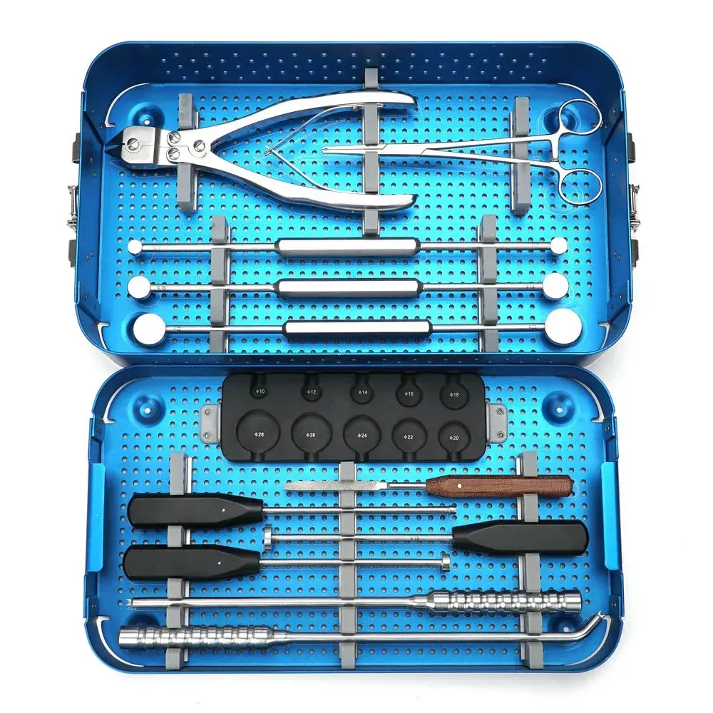 Basic Orthopedic Instrument Set Stainless Steel Trauma Plates Bone ...