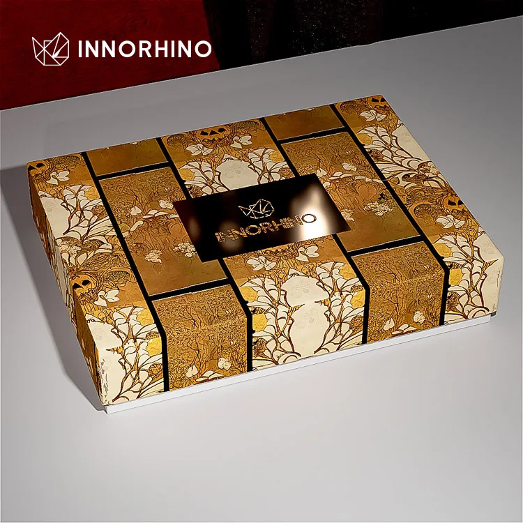 INNORHINOプレミアムウイスキーサンプルギフトボックスふた付き