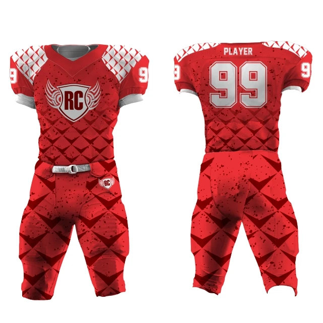 Source Sublimation American football uniform Customize Your Own