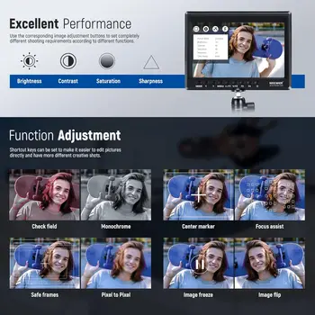 NEEWER F100 7 Inch HD Camera Field Monitor Kit 2 detail image