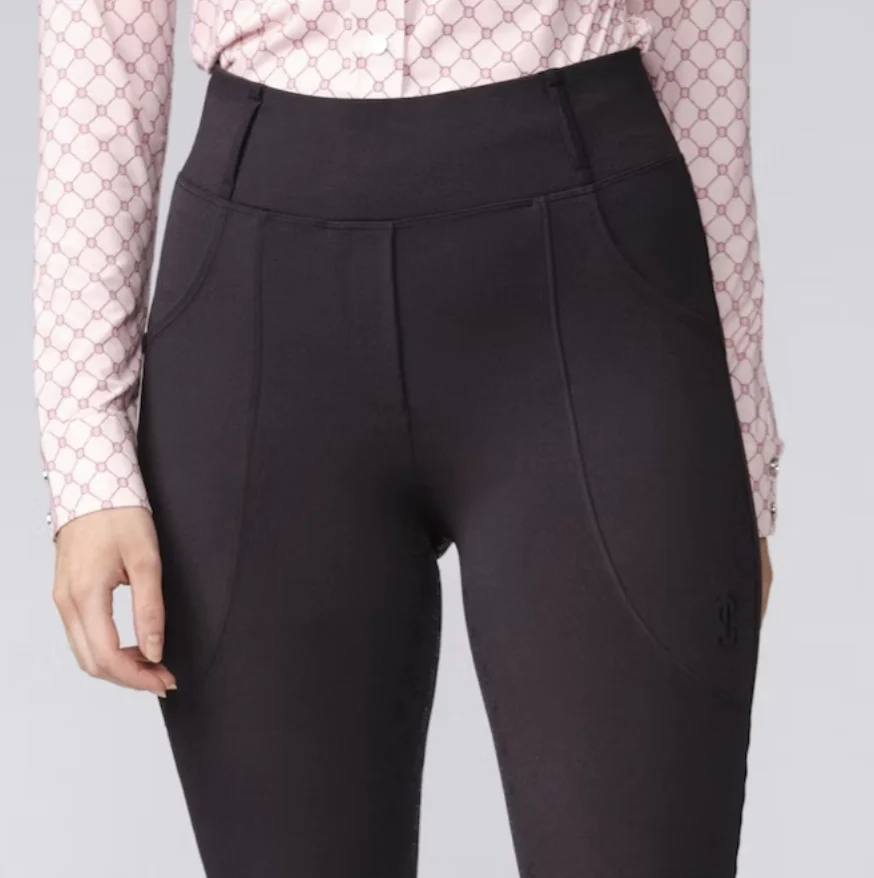 Legging D'équitation Femme – Taille Haute Avec Poche – Neuf – Confort Et Praticité