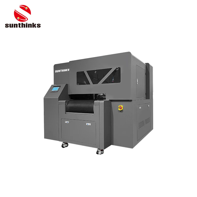 Sunthinks Waterproof Packaging Printer Low Price Flastic Printing Machine Metal  UV Single Pass Printer