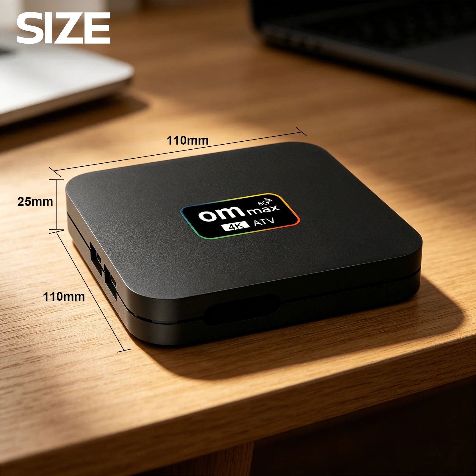TV Box Smart TV Box OM MAX 3.0 - Best Android 9.0 Media Player