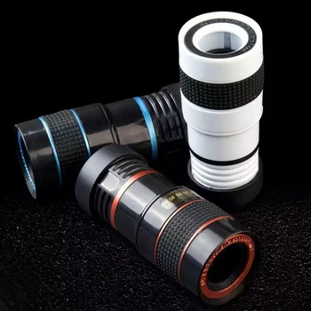 8x Mobile Phone Lens Clip Optical Zoom Telescope Lens Smartphone Camera Lens detail image