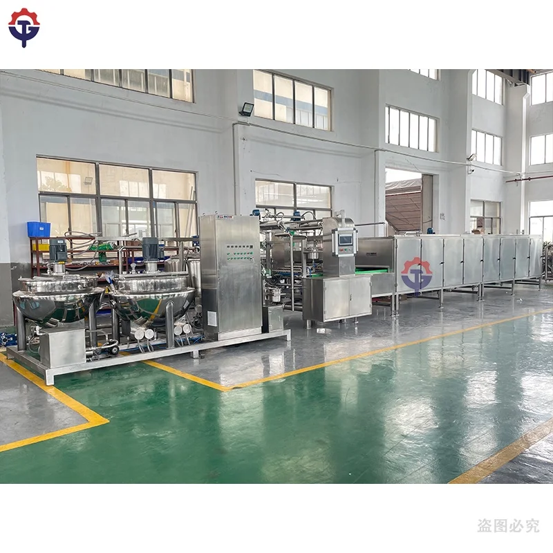 TG Fully Automatic Gummy Making Machine Jelly Gummy Candy Depositing Line Gummy Bear Machine