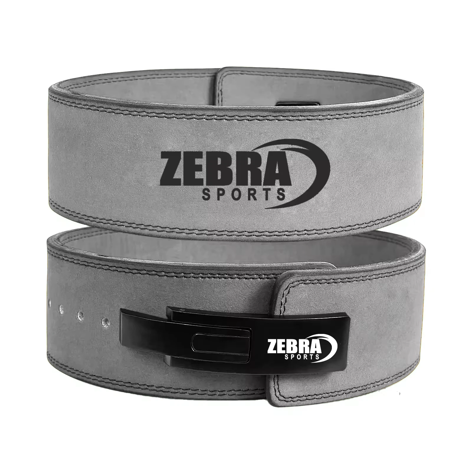 Custom Made Breathable Durable Lever Belt 10mm Cowhide Eco-Friendly Professional Protection Weight Lifting Powerlifting Fitness
