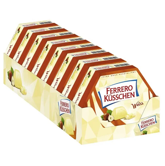 Ferrero Kusschen - Premium Solid Chocolate with Nuts