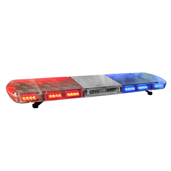 New Condition 12V 24V LED Strobe Lightbar for Roof Ambulance Fire Truck RGB Colors with Built-in Speaker Car Light Accessories