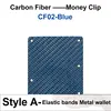 Fibra di carbonio Blu Stile A Fermasoldi