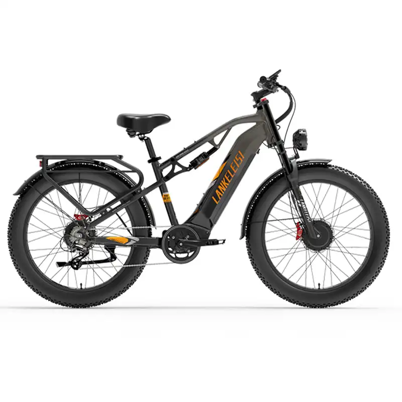 LANKELEISI MG800Max 2000W Dubbelmotor 26″ Fat Tires All Terrain Electric Bike
