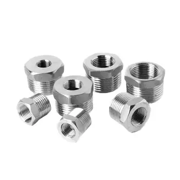 1/2" Pipe Fitting Bspt Npt Thread Screw Stainless Steel Bushing - Buy ...