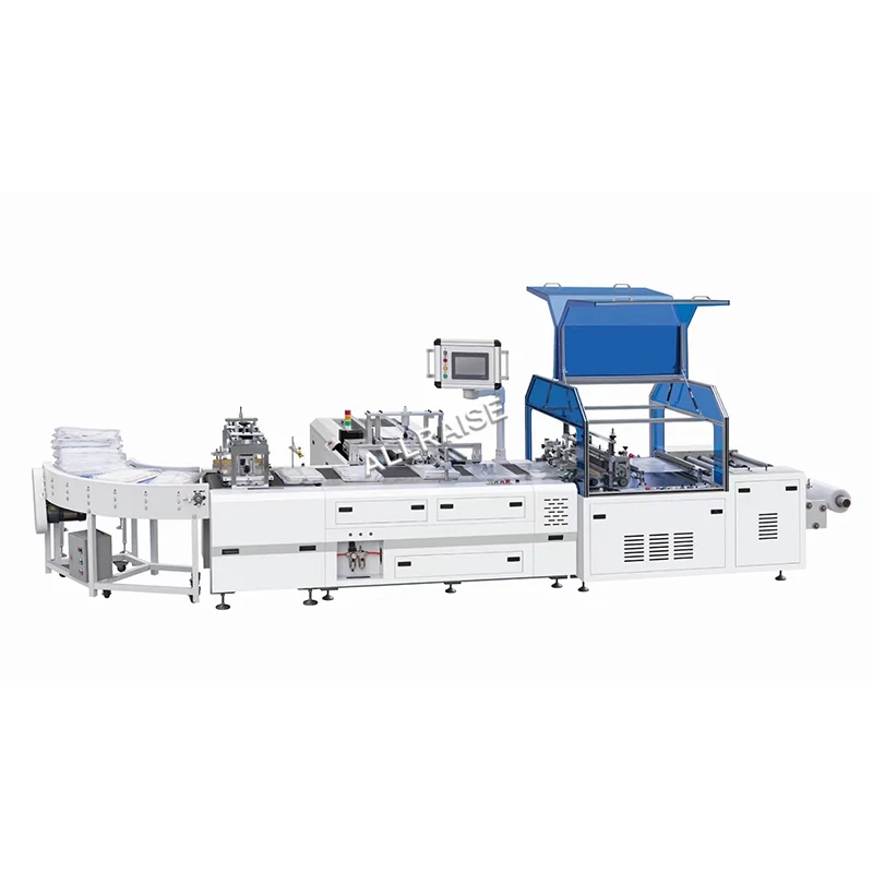 Notebook Bagging Machine With Automatic Paper Counting Automatic Bagging Machine Sack Packer for Calendar Notebook Flat Product