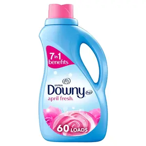 Stock up on Downy Fresh fabric softener for a delightful scent that lasts while keeping fabrics