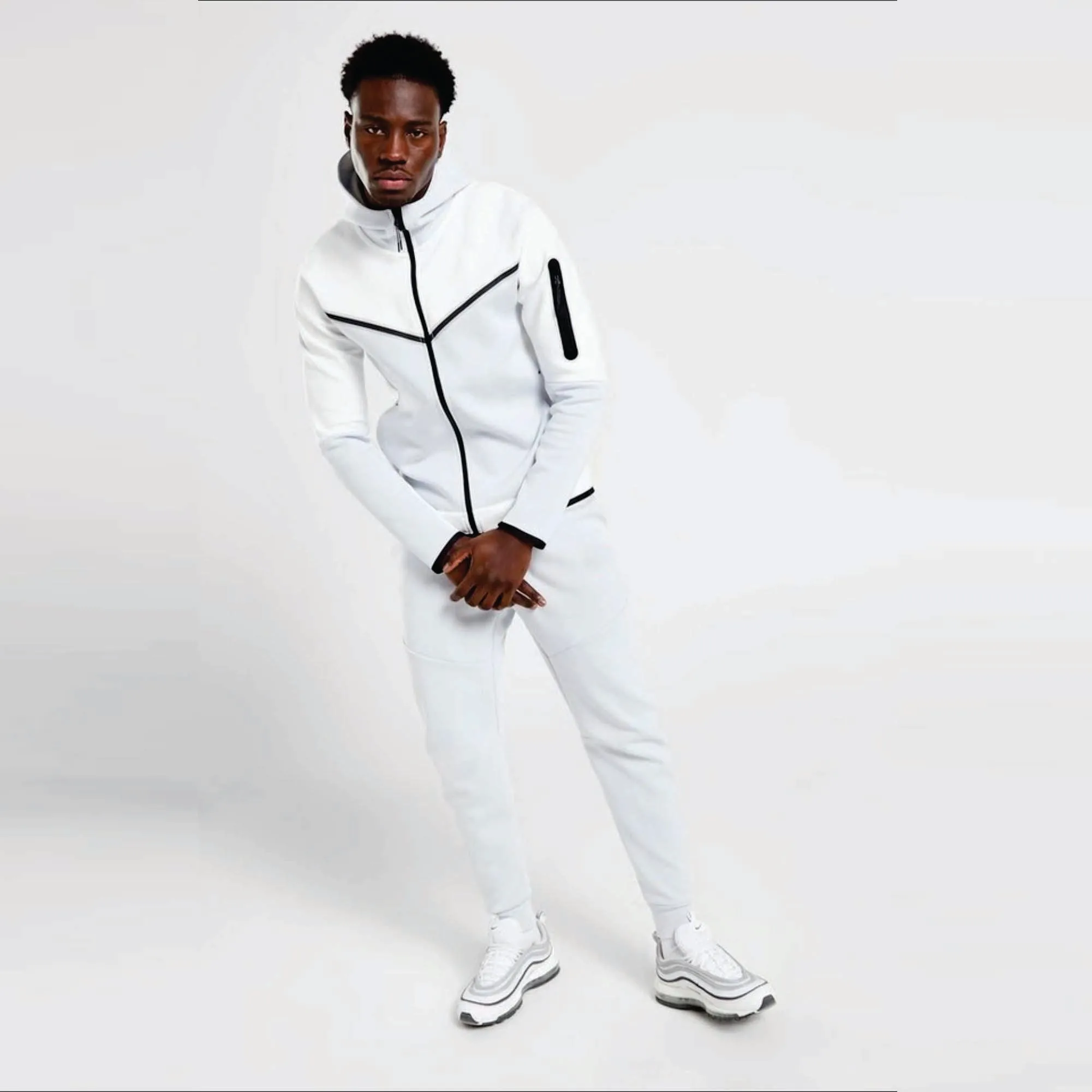 Tech Full White Nike Tracksuit NIKE TECH FLEECE TRACKSUIT 