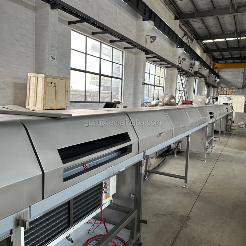 GUSU PLC Automatic Chocolate Chip Forming Machine Chocolate Chips Depositing Machine
