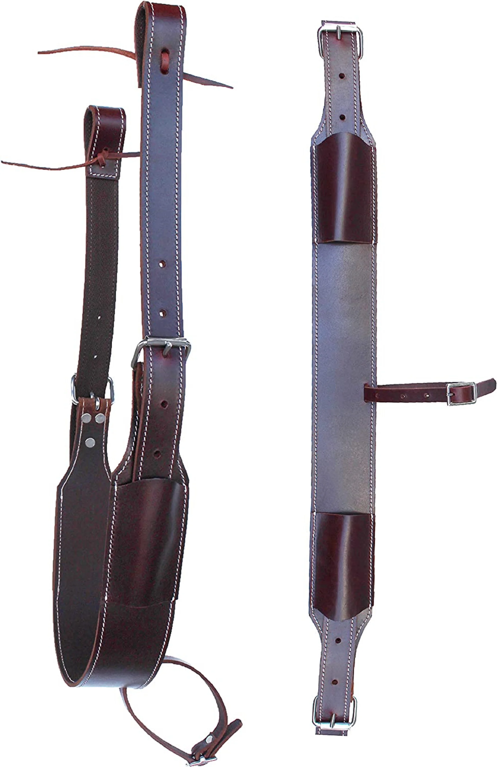 Premium Leather Western Horse Flank Back Girth Cinch Horse Girth
