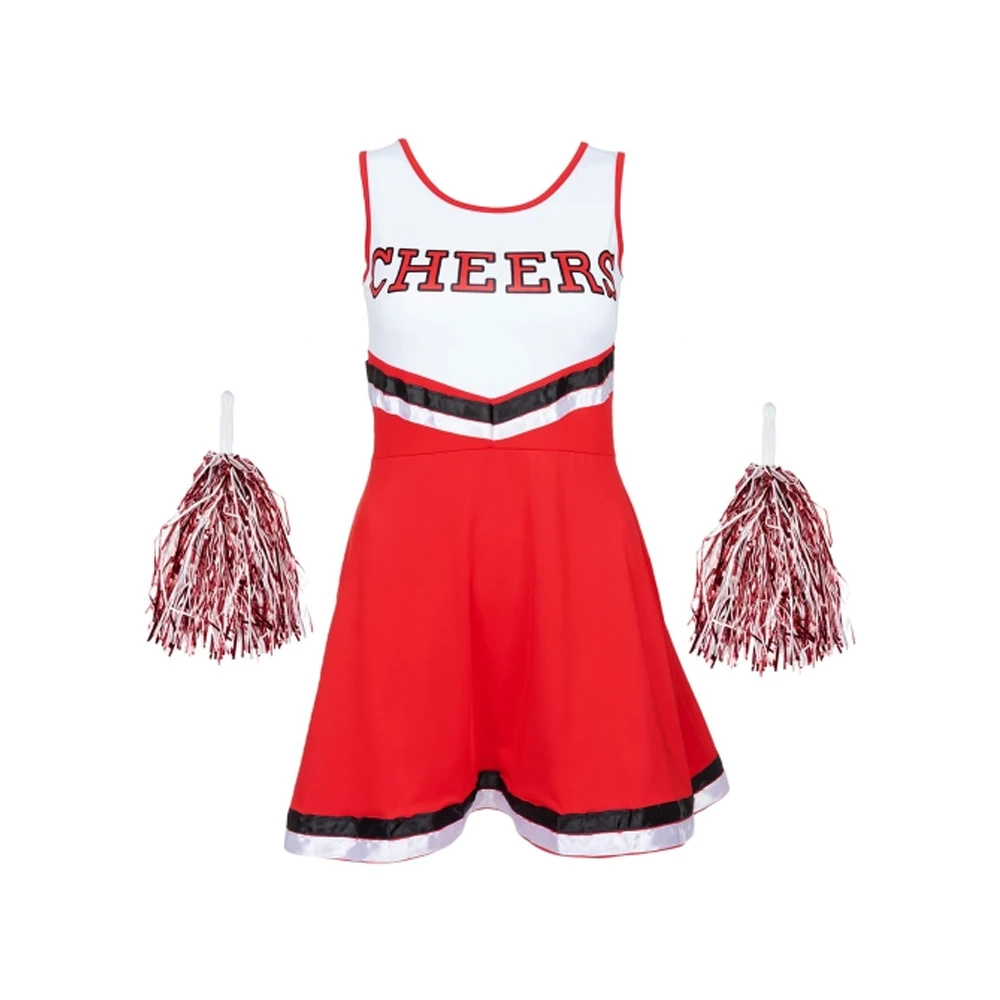 Customized Sleeveless Cheerleader Uniform Women Cheerleading Uniform ...