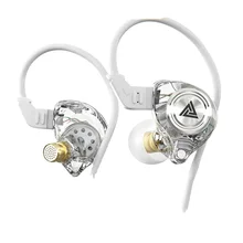 QKZ AK3 File in Ear Earphone Dynamic DJ Monitor IEM Earbud HIFI Sport Headsets