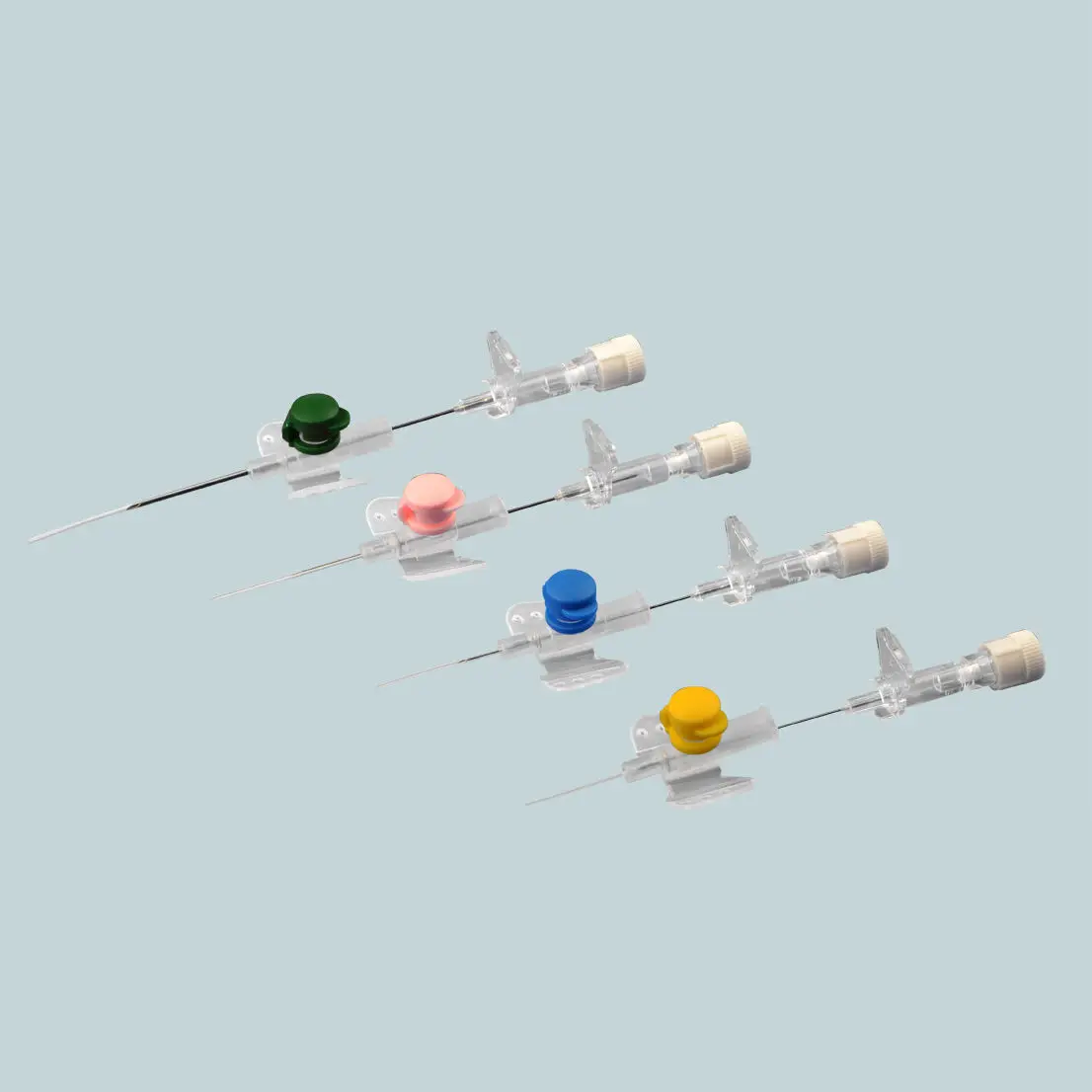 Disposable Safety Butterfly Type Iv Cannula Catheter With Injection